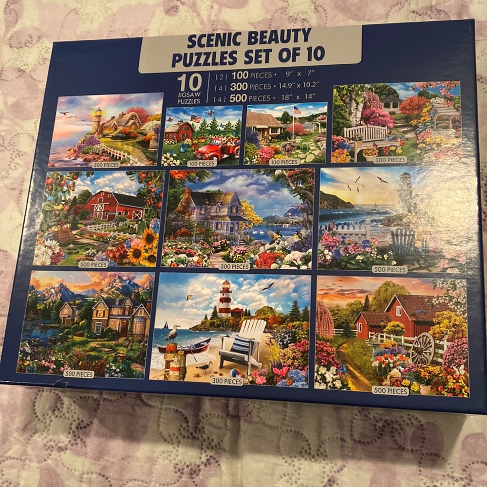 10 SCENIC BEAUTY PUZZLES